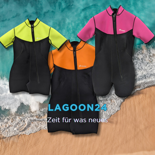 Neoprenanzug kurz für damen - damen, 3