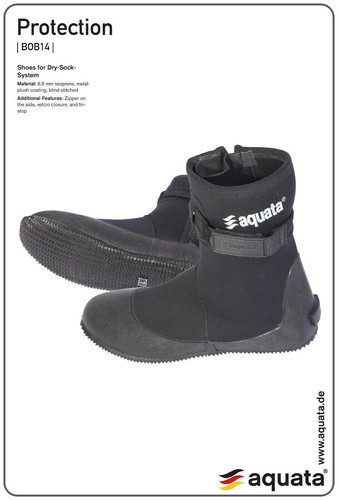 Trockentauchschuh feste sohle - feste,